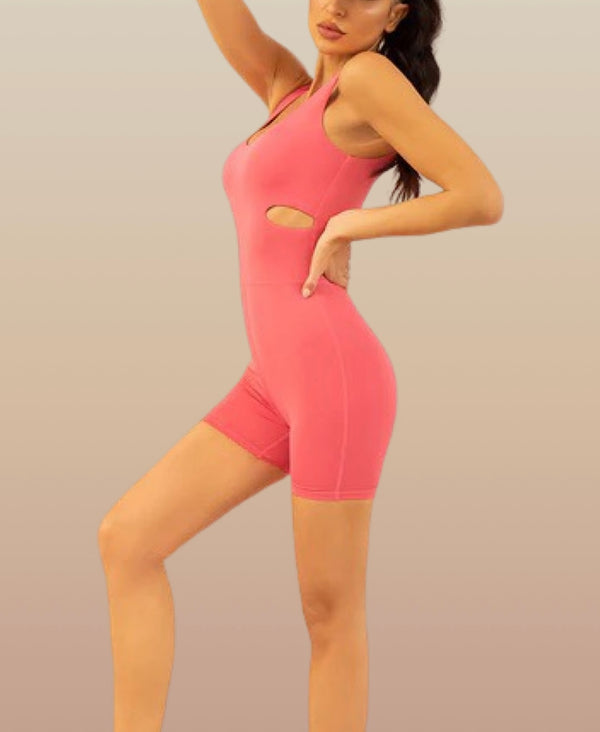 Pink Coral Luxe Ultimate Versatile Unitard for Every Occasion