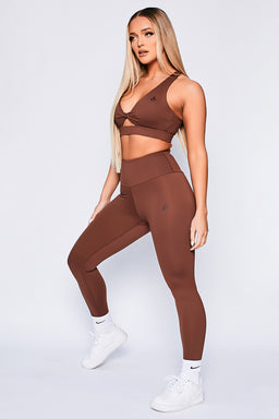 Ryderwear Chocolate Adapt High Waisted Scrunch Leggings