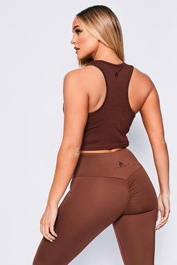 Ryderwear Chocolate Adapt High Waisted Scrunch Leggings