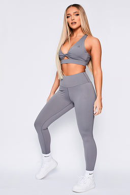 Ryderwear Grey Adapt High Waisted Scrunch Leggings