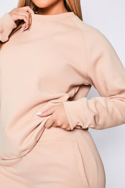 Ryderwear Beige Nude Adapt Boyfriend Sweater