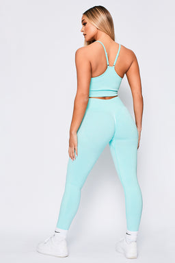 V3 Mint Marl Define Seamless Scrunch Leggings