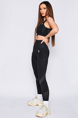 V3 Black Elevate Seamless Leggings