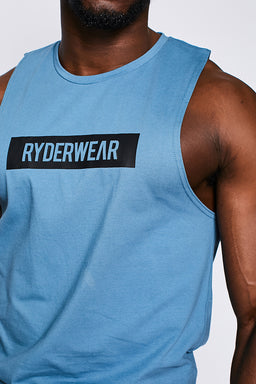 Ryderwear Blue Baseballer Tank