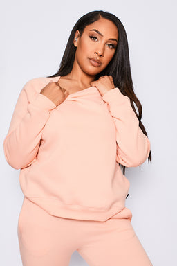 Ryderwear Peach Adapt Boyfriend Sweater