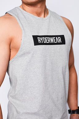 Ryderwear Grey Marl Base Baller Tank