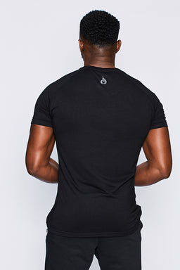 Ryderwear Black Cotton Active T-Shirt