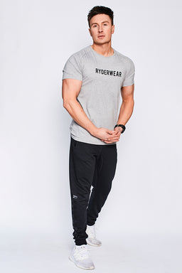 Ryderwear Grey Marl Cotton Active T-Shirt