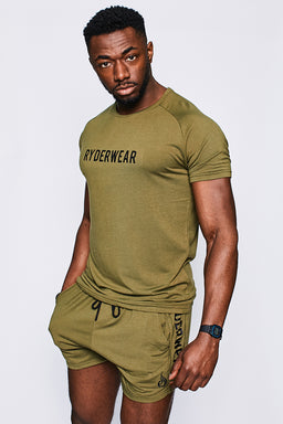 Ryderwear Khaki Arinie Shorts