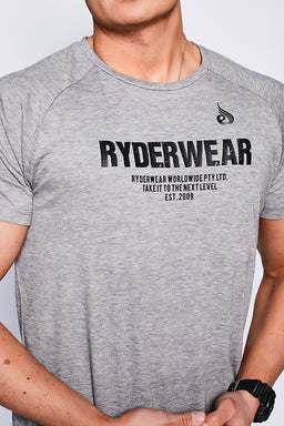 Ryderwear Grey Marl Focus T-Shirt