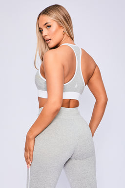 Ryderwear Grey Marl High Waisted Track Leggings