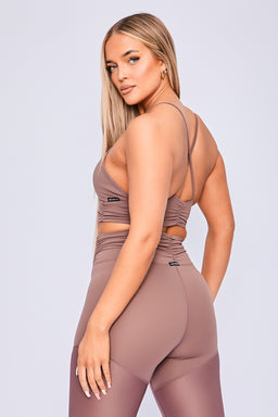 Body Language Desert Rose Scrunchy Bra