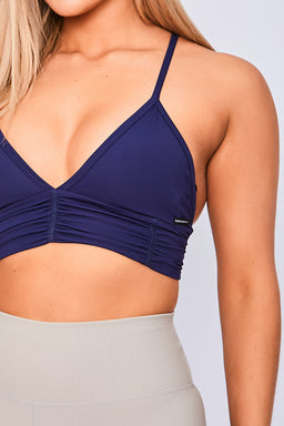 Body Language Navy Deep Sea Scrunchy Bra