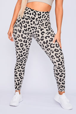 Body Language Ribbed Beige Cheetah Hailey