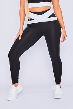 Body Language Black Onyx Chloe Leggings