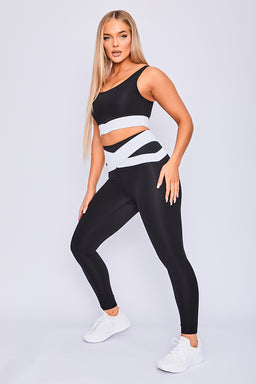 Body Language Black Onyx Chloe Leggings
