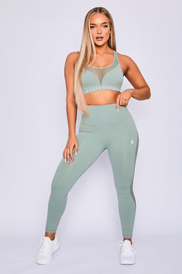 Ryderwear Sage Hype High Waisted Mesh Leggings