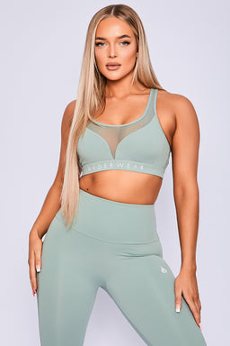 Ryderwear Sage Hype Mesh Sports Bra