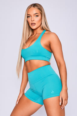 Ryderwear Teal Motion Sports Bra