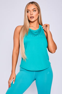 Ryderwear Teal Motion Slinky T-Back