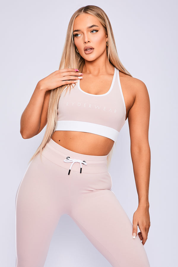 Ryderwear Pink Track Sports Bra