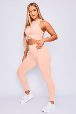 Ryderwear Peach Adapt High Waisted Scrunch Leggings