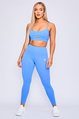 Ryderwear Iris Blue Staples Scrunch Bum Leggings