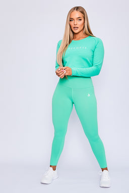 Ryderwear Neomint Staples Scrunch Bum Leggings