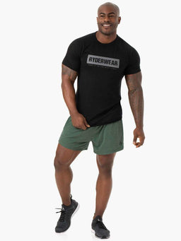 Ryderwear Green Marl Iron Arnie Shorts