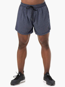 Ryderwear Navy Marl Iron Arnie Shorts