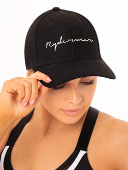 Ryderwear Black Soft Touch Baseball Cap