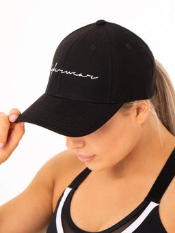 Ryderwear Black Soft Touch Baseball Cap