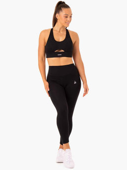 Ryderwear Black Base Full Length High Waisted Leggings