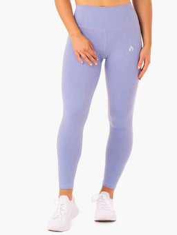 Ryderwear Purple Base Full Length High Waisted Leggings