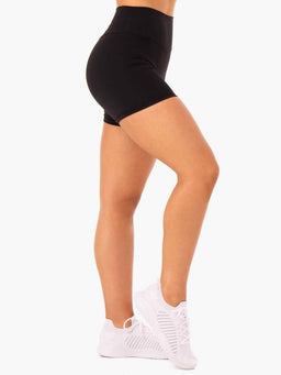 Ryderwear Black Base High Waisted Shorts