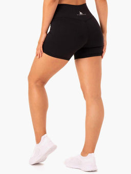 Ryderwear Black Base High Waisted Shorts