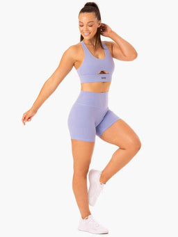 Ryderwear Purple Base High Waisted Shorts