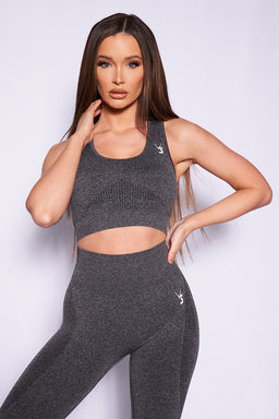 V3 Charcoal Marl Uplift Seamless Leggings