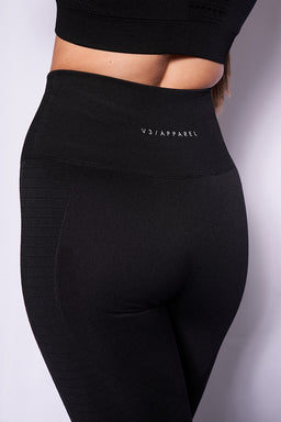 V3 Black Contour Seamless Leggings