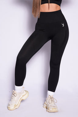 V3 Black Contour Seamless Leggings