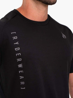Black Camo Tech Mesh T-Shirt