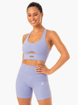 Ryderwear Purple Base Racer Back Sports Bra