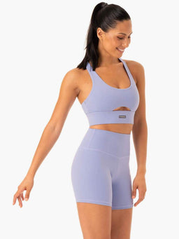 Ryderwear Purple Base Racer Back Sports Bra