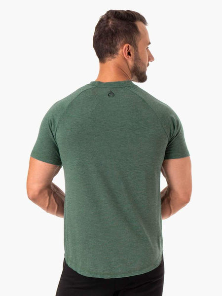 Iron T-Shirt LOOKS Ryderwear Marl FIT IT Green –