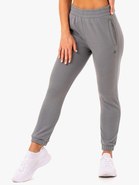 Energy Track Pants - Grey Marl - Ryderwear