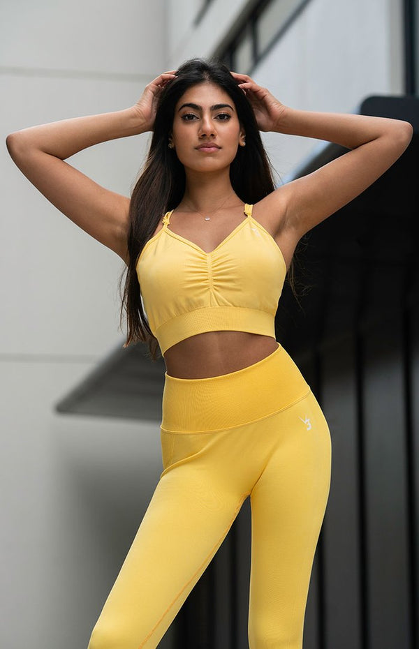 V3 Lemon Define Seamless Scrunch Sports Bra