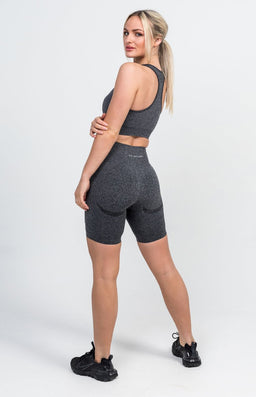 V3 Charcoal Marl Uplift Seamless Shorts