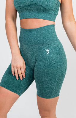 V3 Emerald Marl Uplift Seamless Shorts