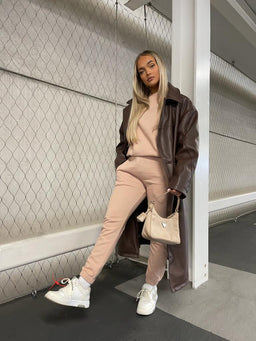 Ryderwear Beige Nude Adapt Track Pants