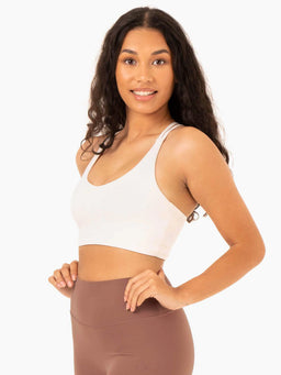 Ryderwear Off White NKD Refine Sports Bra